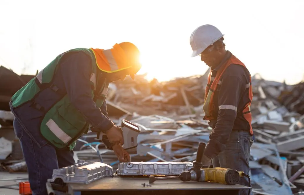 On-site XRF metal analysis at FDN